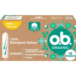 o.b. Organic Cotton Normal Tampons