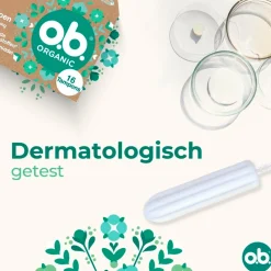 o.b. Organic Cotton Normal Tampons