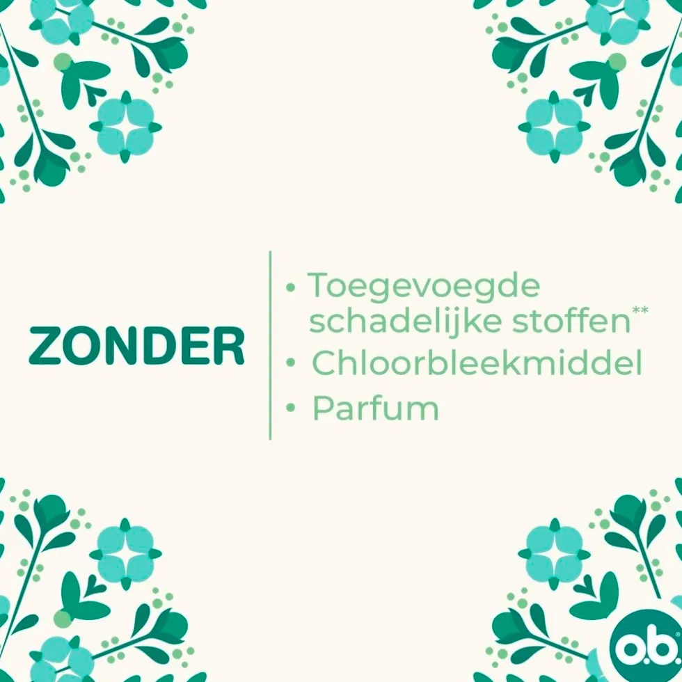 o.b. Organic Cotton Normal Tampons