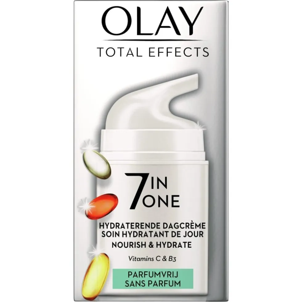 Olay Total Effects 7 In One Hydraterende Parfumvrije Dagcrème