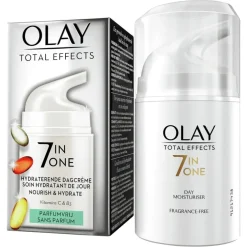 Olay Total Effects 7 In One Hydraterende Parfumvrije Dagcrème