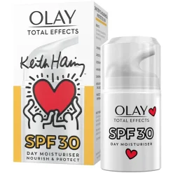 Olay Total Effects 7-in-1 SPF30 Dagcrème Keith Haring Artist Edition