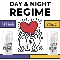 Olay Total Effects 7-in-1 SPF30 Dagcrème Keith Haring Artist Edition