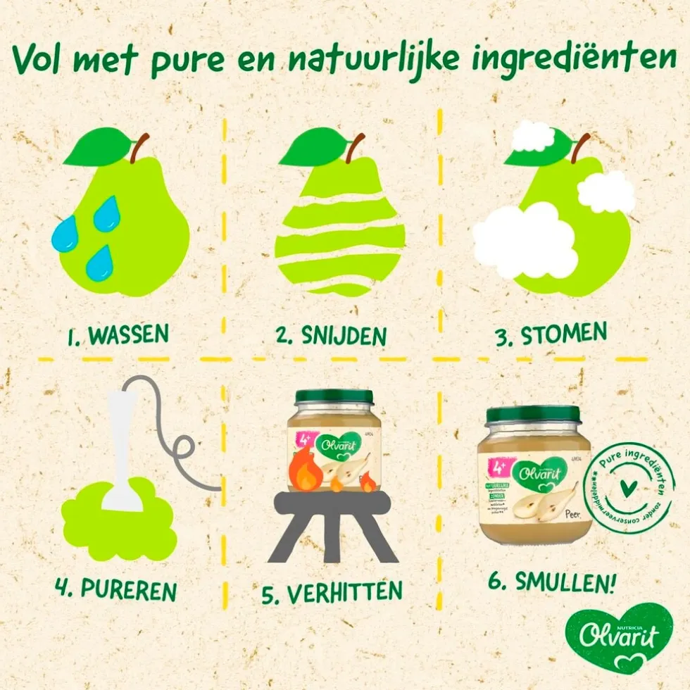 Olvarit 4+M Fruit Variatiemenu