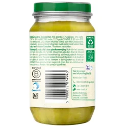 Olvarit 8+M Pasta Spinazie Zalm Maaltijdpotje