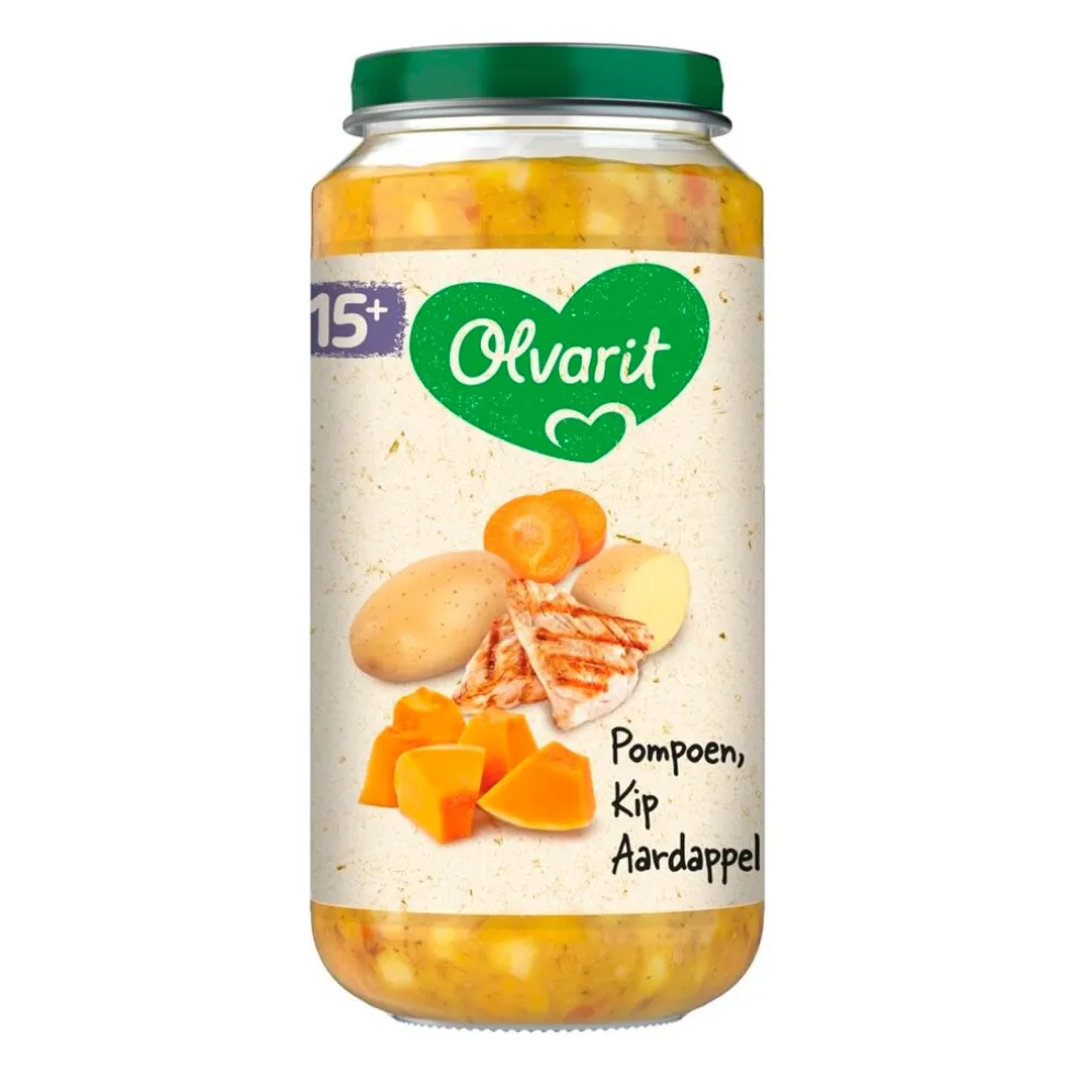 Olvarit 15+M Pompoen Kip Aardappel