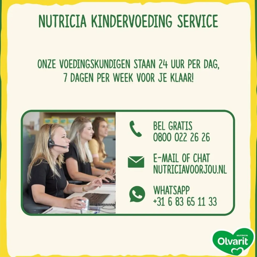 Olvarit 15+M Pompoen Kip Aardappel