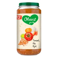 Olvarit 12+M Tomaat Kip Rijst