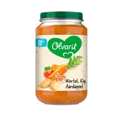 Olvarit 8+M Wortel Kip Aardappel