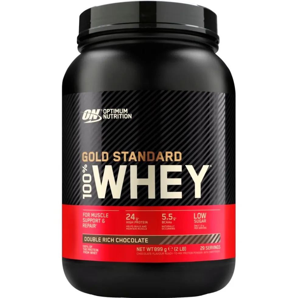 Optimum Nutrition Gold Standard Double Rich Chocolate 100% Whey Protein Powder