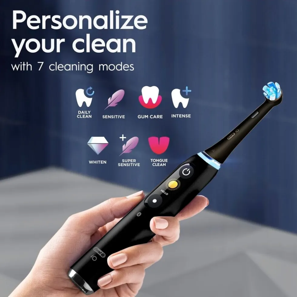 Oral-B iO9 Black Onyx Elektrische Tandenborstel