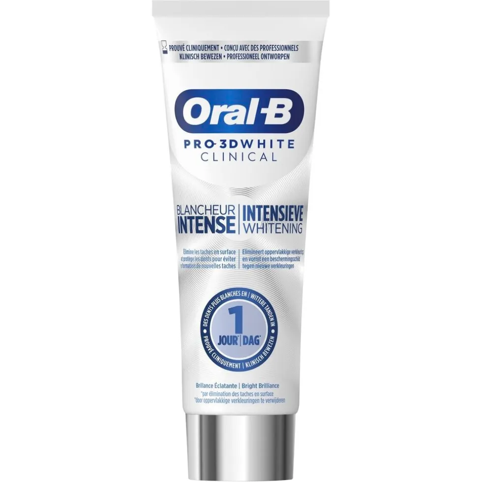 Oral-B Pro 3D White Clinical Intensieve Whitening Tandpasta