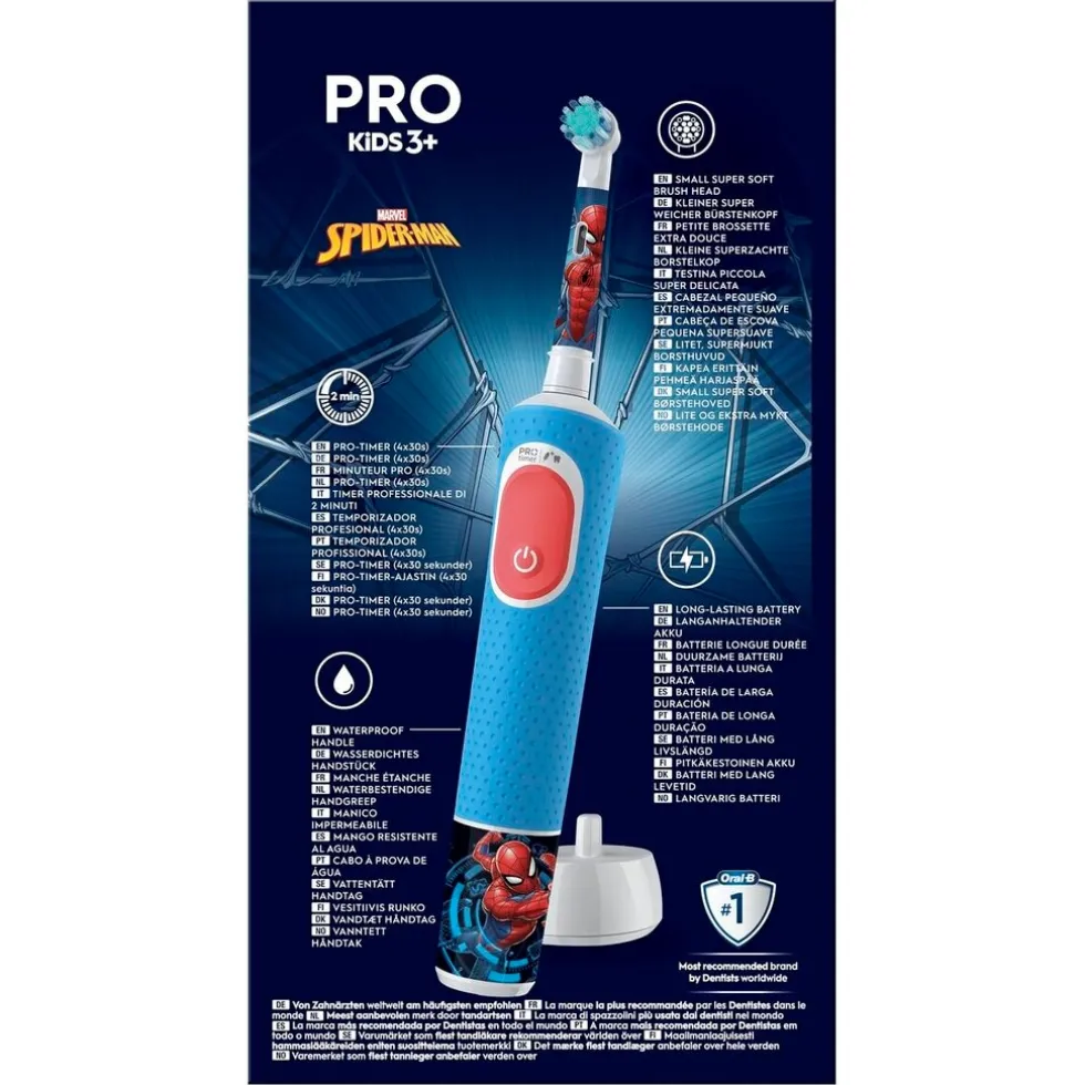 Oral-B Pro Kids Spiderman Elektrische Tandenborstel