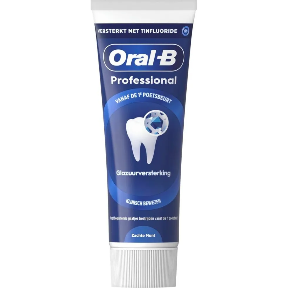 Oral-B Professional Glazuurversterking Zachte Munt Tandpasta
