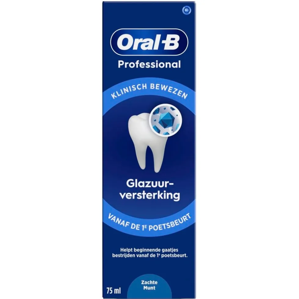 Oral-B Professional Glazuurversterking Zachte Munt Tandpasta