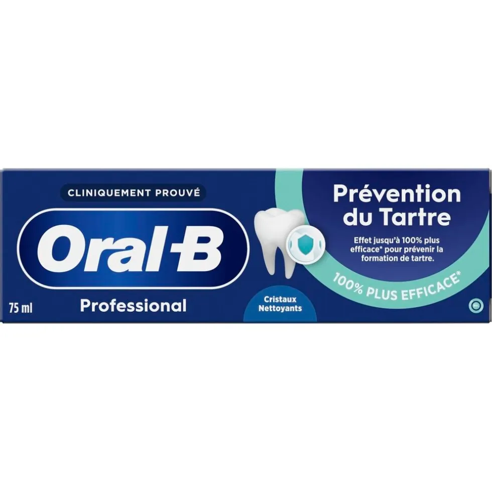 Oral-B Professional Tandsteenpreventie Reinigingskristallen Tandpasta