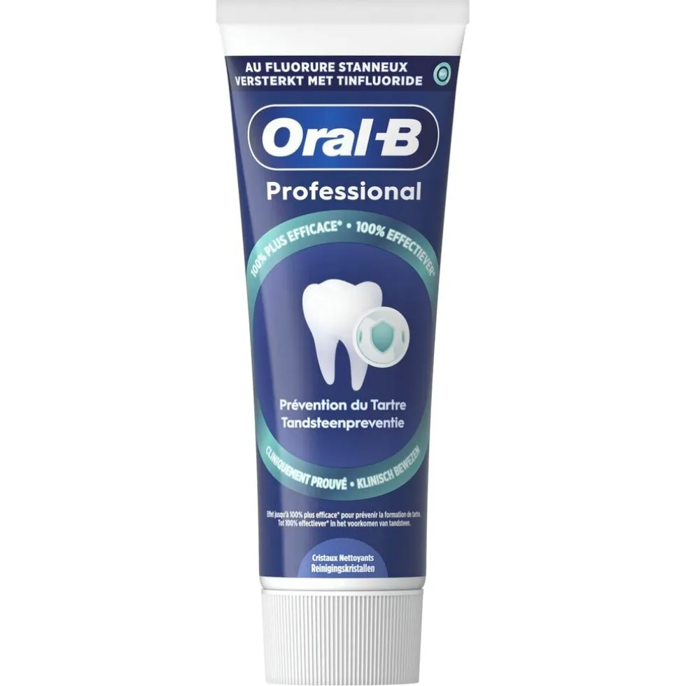 Oral-B Professional Tandsteenpreventie Reinigingskristallen Tandpasta