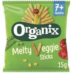Organix 7+M Melty Veggie Groentesticks