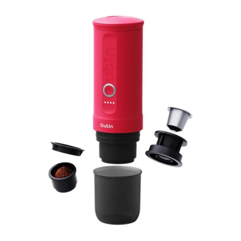 OutIn Nano Draagbare Espressomachine - Roze