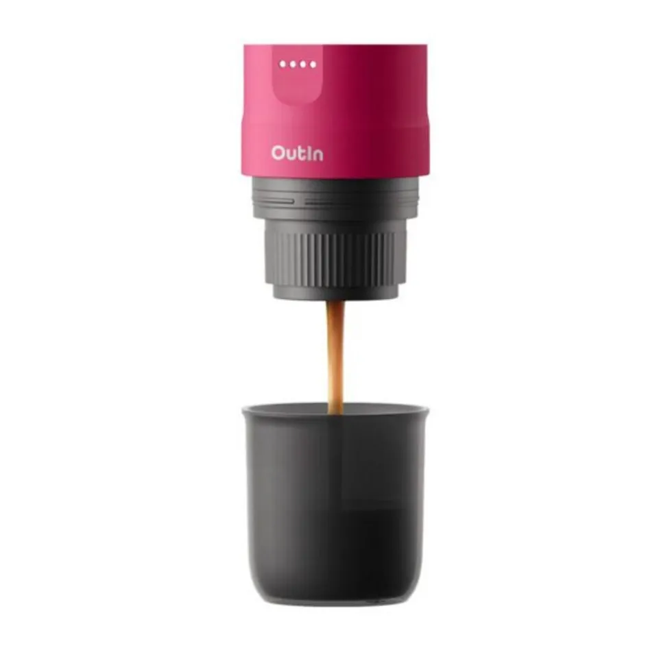 OutIn Nano Draagbare Espressomachine - Roze