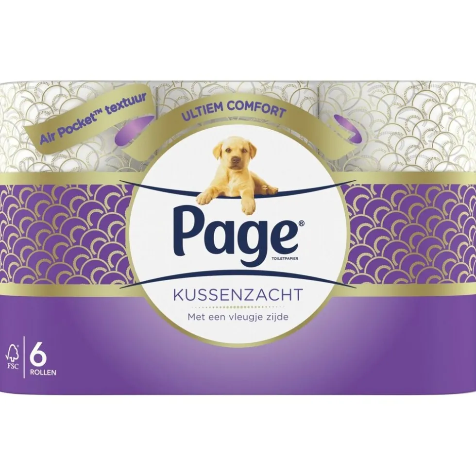 Page Kussenzacht Toiletpapier