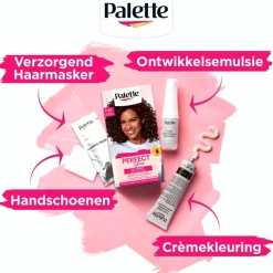 Palette Perfect Gloss 3-65 Fluweelbruin Niet-Permanente Haarverf