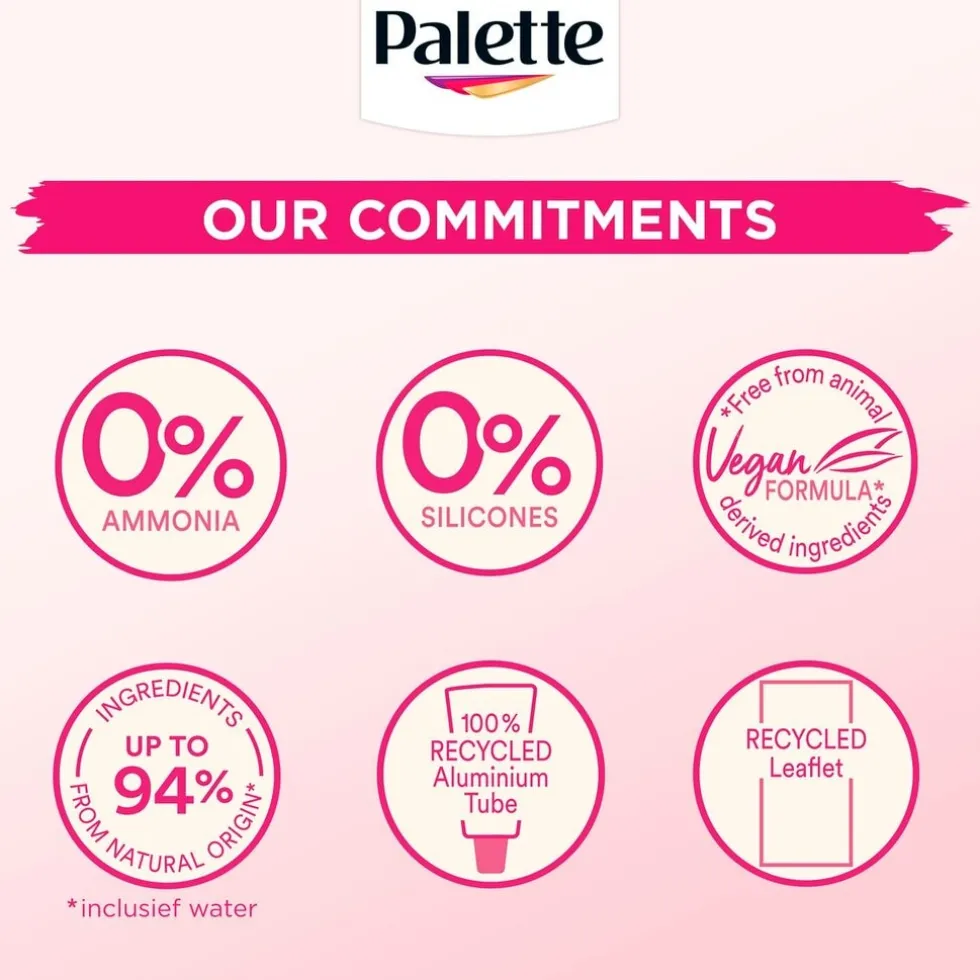 Palette Perfect Gloss 3-65 Fluweelbruin Niet-Permanente Haarverf