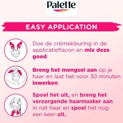Palette Perfect Gloss 1-0 Zwart Niet-Permanente Haarverf