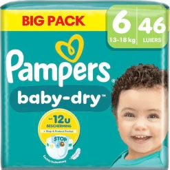 Pampers Baby-Dry Maat 6 Luiers