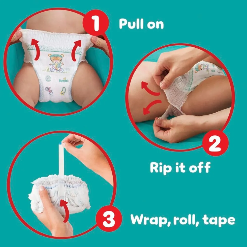 Pampers Baby-Dry Pants Maat 6 Luierbroekjes