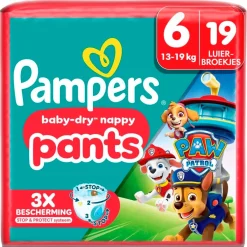 Pampers Baby-Dry Paw Patrol Pants Maat 6 Luierbroekjes