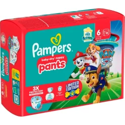 Pampers Baby-Dry Paw Patrol Pants Maat 6 Luierbroekjes