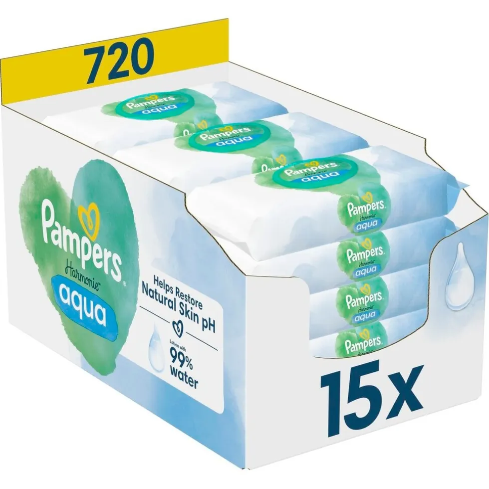 Pampers Harmonie Aqua Billendoekjes