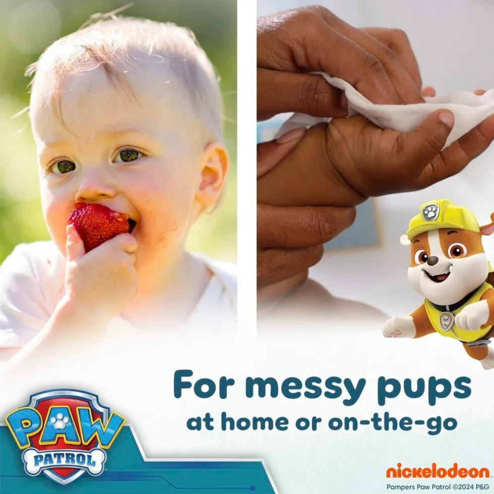 Pampers Harmonie Aqua Paw Patrol Babydoekjes
