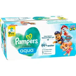 Pampers Harmonie Aqua Paw Patrol Babydoekjes
