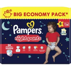 Pampers Night Pants Maat 6 Luierbroekjes