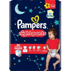 Pampers Night Pants Maat 6 Luierbroekjes