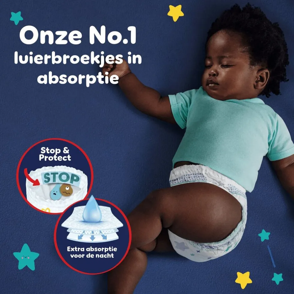 Pampers Night Pants Maat 6 Luierbroekjes