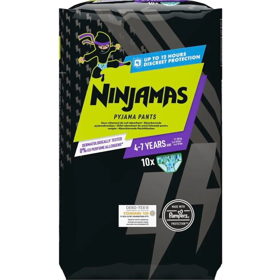 Pampers Ninjamas Jongens 4-7 Jaar Pyjama Pants
