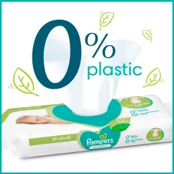 Pampers Sensitive 0% Plastic Babydoekjes