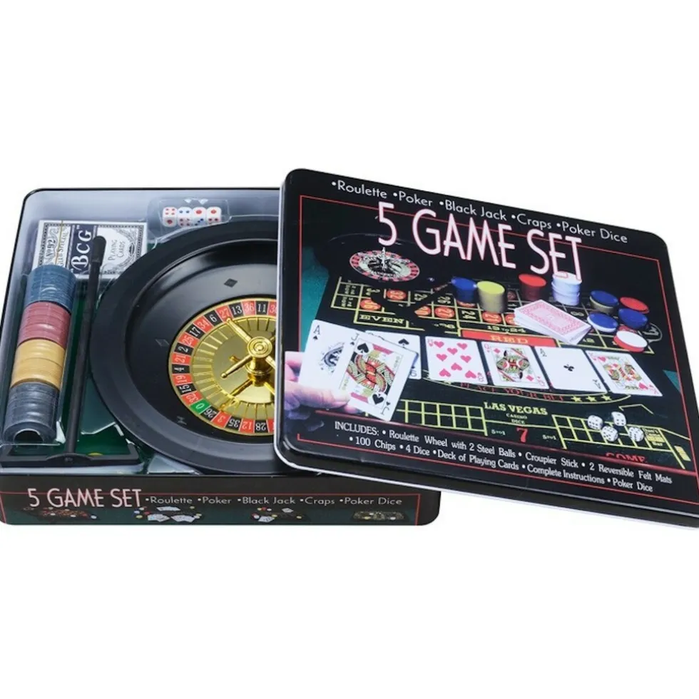 Pegasi 5 in 1 Casino set
