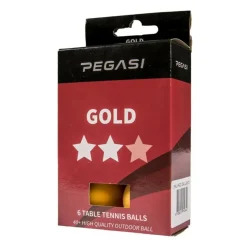 Pegasi 2 ster pingpong ballen 6st.