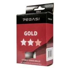 Pegasi 2 ster pingpong ballen 6st.