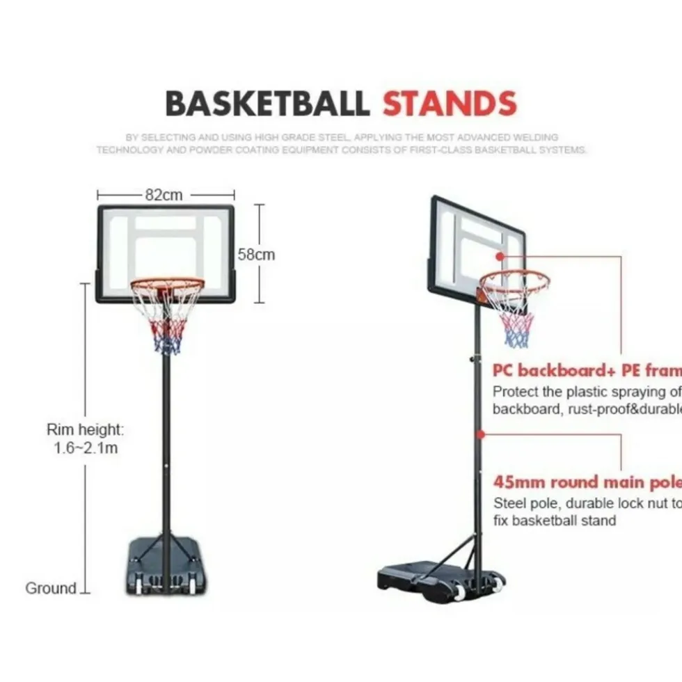 Pegasi Basketbalpaal Basic Kids