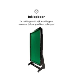 Pegasi pooltafel Spider inklapbaar