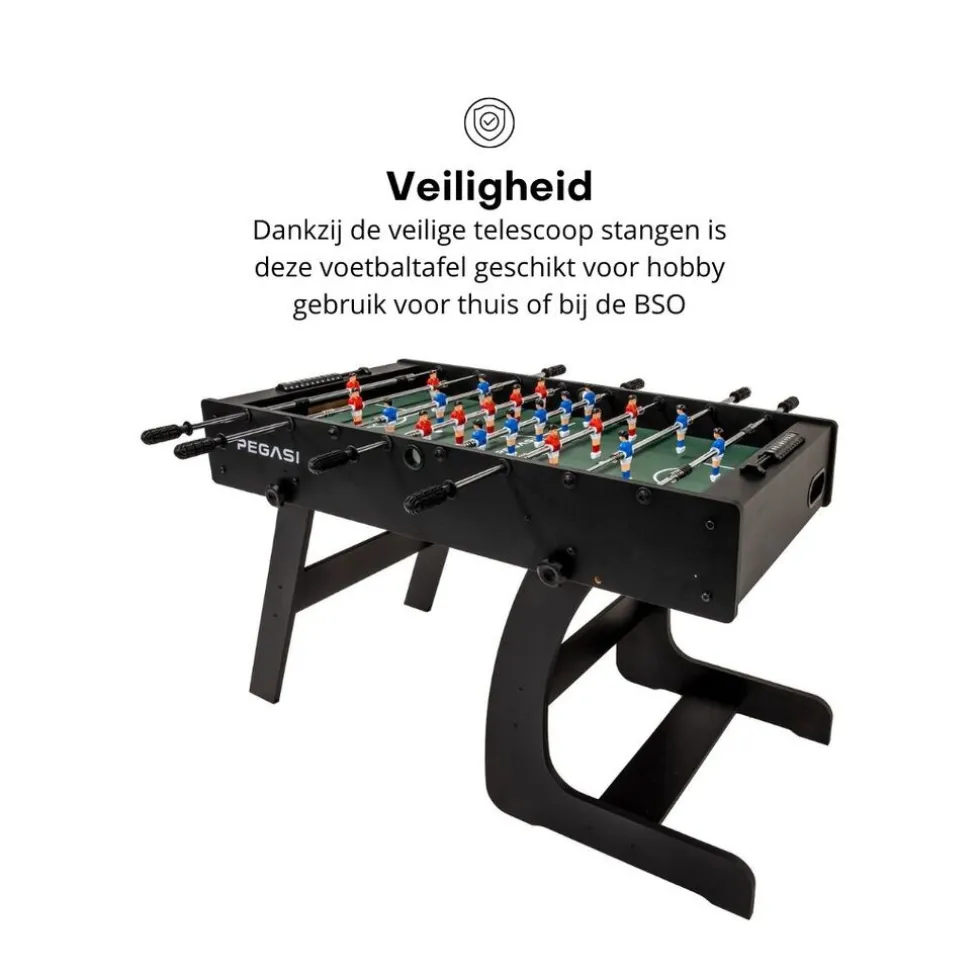 Pegasi Voetbaltafel Foldy Inklapbaar