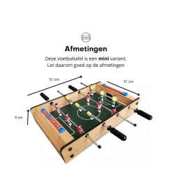 Pegasi Voetbaltafel Mini