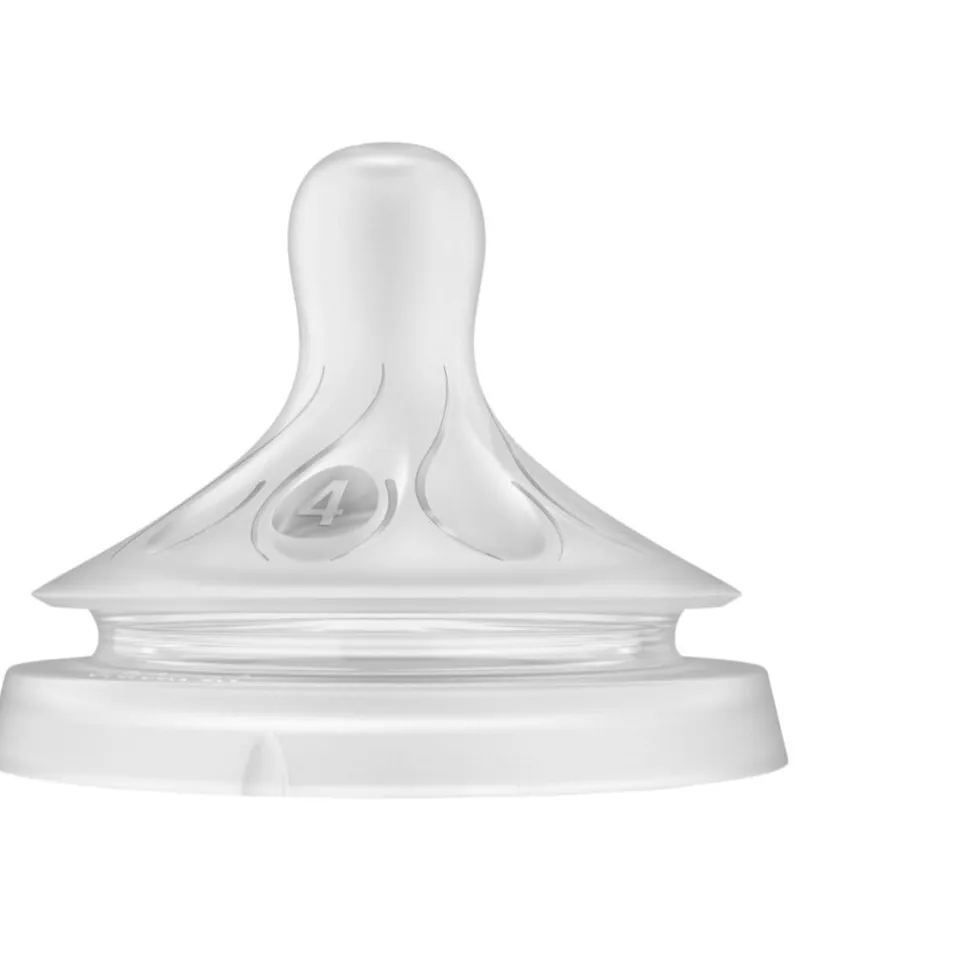 Philips Avent SCY964/02 3m+ Snelheid 4 Natuurlijke Zuigreflex Flesspenen