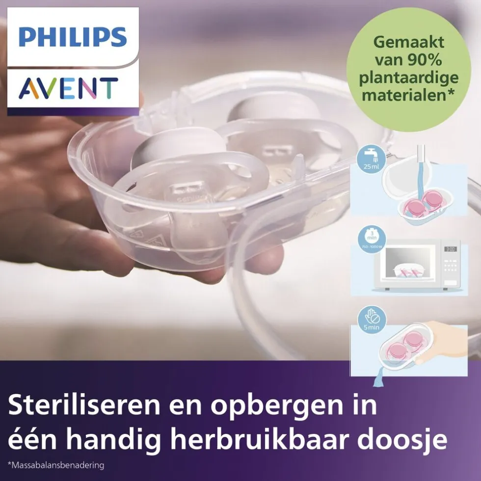 Philips Avent Soother Air 6-18M SCF087/17 fopspeen