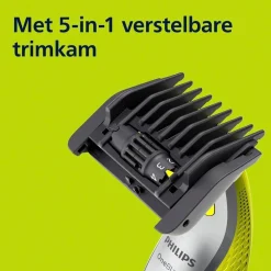 Philips OneBlade Face+Body QP2834/23 Trimmer, Scheerapparaat en Styler